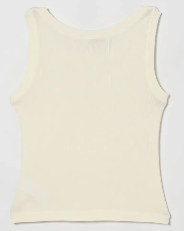 Baumwoll-Tanktop Yellow