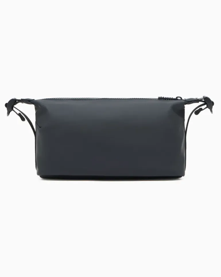 Beauty-Case aus Funktionsgewebe Schwarz