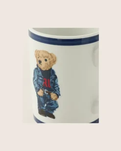 Becher mit Polo Bear White