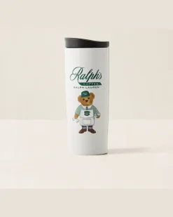 Becher „ Ralph Lauren’s Coffee“ mit Polo Bear Green