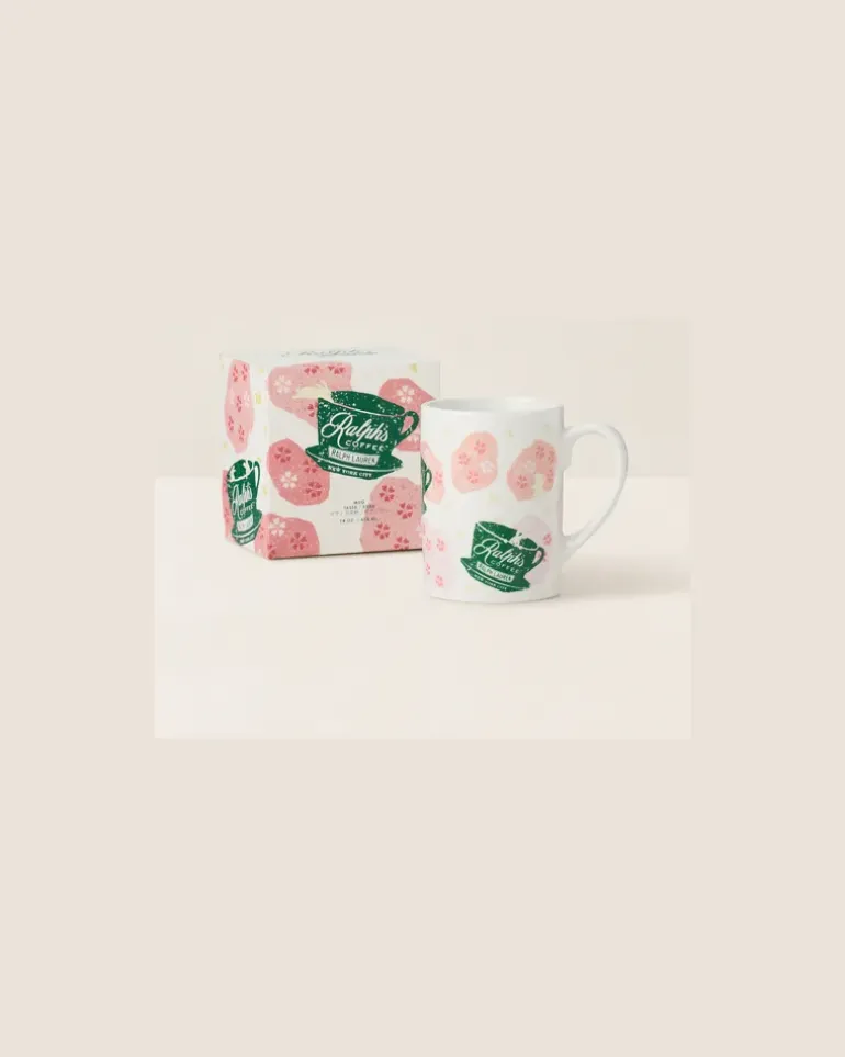 Becher Ralph Lauren’s Coffee mit Sakura-Motiv Multi