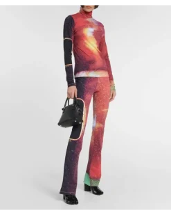 Bedrucktes Longsleeve Multicolor