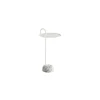 Beistelltisch Bowler - Beige - Epoxid-lackierter Stahl - Designer Shane Schneck