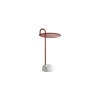Beistelltisch Bowler - Rot - Epoxid-lackierter Stahl - Designer Shane Schneck