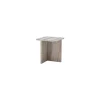Beistelltisch Clea - Beige - Marmor