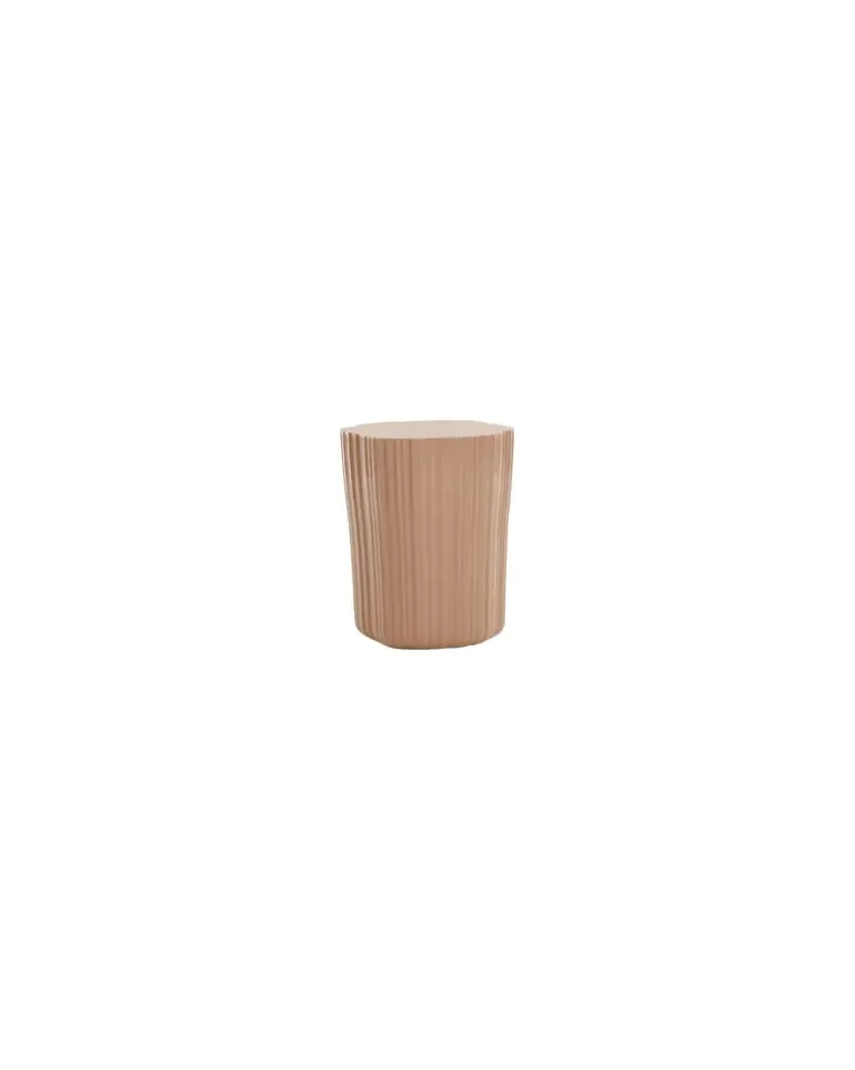 Beistelltisch Corteza - Beige - Recyceltes Polyethylen - Designer Patricia Urquiola