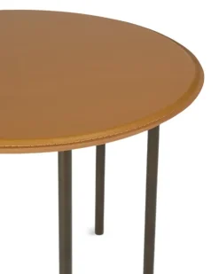 Beistelltisch mit sechs Beinen (48,5cm x 45cm) - Braun
