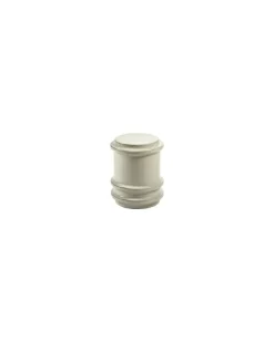 Beistelltisch Pawn - Grau - emaillierter Sandstein - Designer Marie Michielssen