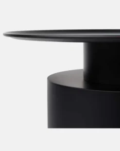 Beistelltisch Pillar Schwarz