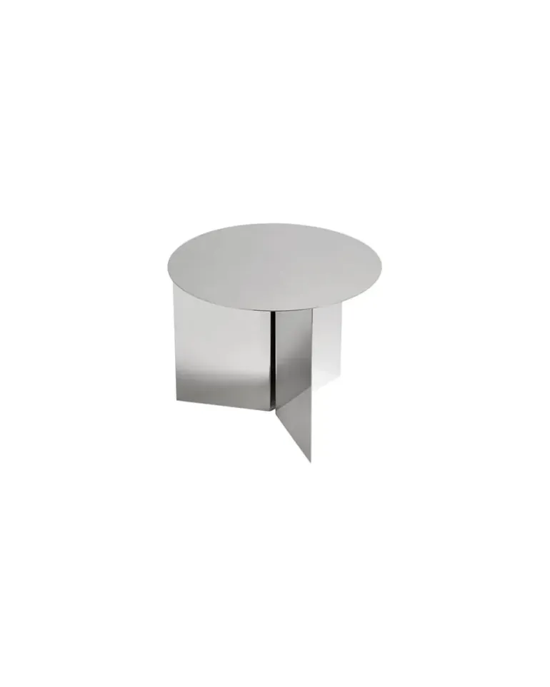 Beistelltisch Slit - Metall - Epoxid-lackierter Stahl - Designer Hay Studio