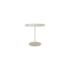 Beistelltisch Thierry - Weiß - bemalter Stahl - Designer Piero Lissoni