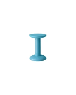 Beistelltisch Thing - Blau - Recyceltes Aluminium - Designer George Sowden
