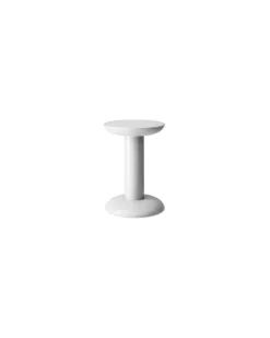 Beistelltisch Thing - Weiß - Recyceltes Aluminium - Designer George Sowden