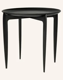 Beistelltisch Tray Table schwarz