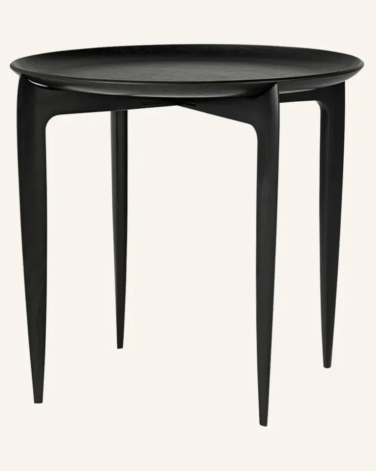 Beistelltisch Tray Table schwarz