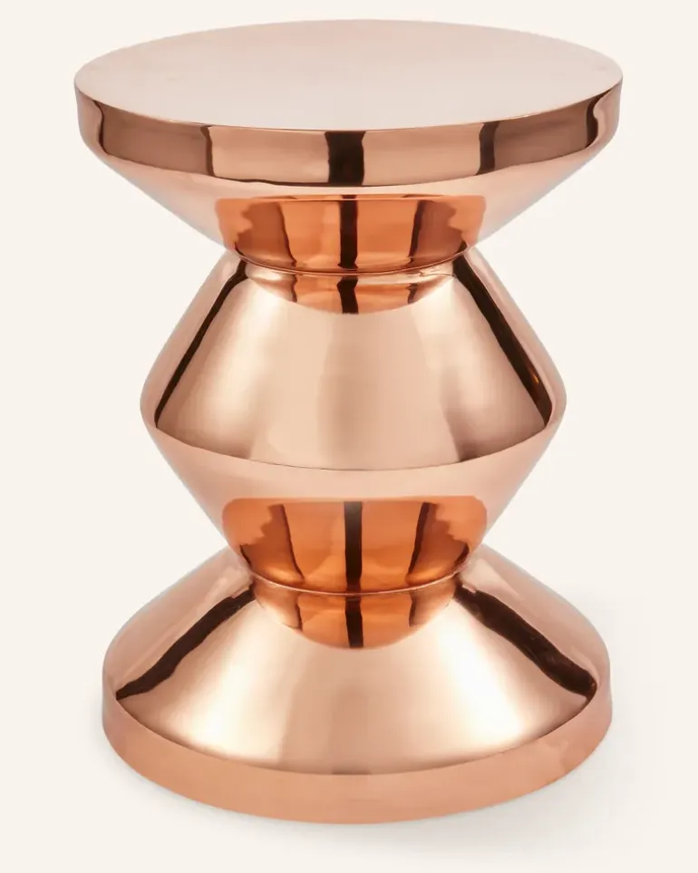 Beistelltisch Zig Zag rosegold RoséGold