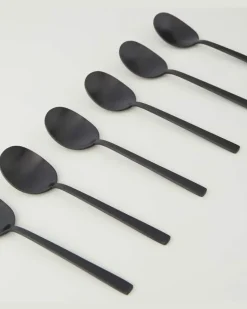 Besteckset Kogei, 24-teilig Schwarz