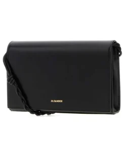 Black Exterior: Calf Portafogli Wallet