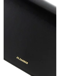 Black Exterior: Calf Portafogli Wallet