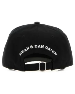 Black Exterior: Cotton Cappelli Hat