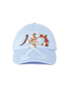 Blaue Fresco Baseballcap mit Pfeil