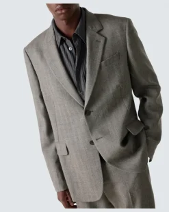Blazer Ceremony aus Schurwolle Braun