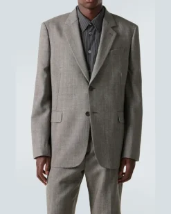 Blazer Ceremony aus Schurwolle Braun