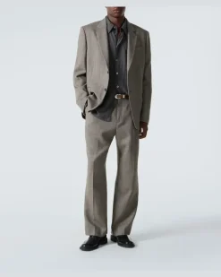 Blazer Ceremony aus Schurwolle Braun