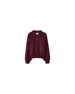 Blazer mit einfacher Knopfleiste Purple