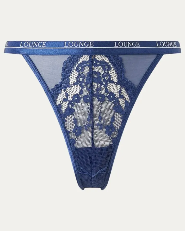 Blossom String - Marineblau Navy