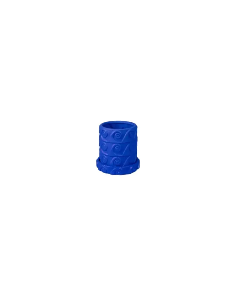 Blumentopf Magna Graecia - Blau - Terrakotta - Designer Antonio Aricò
