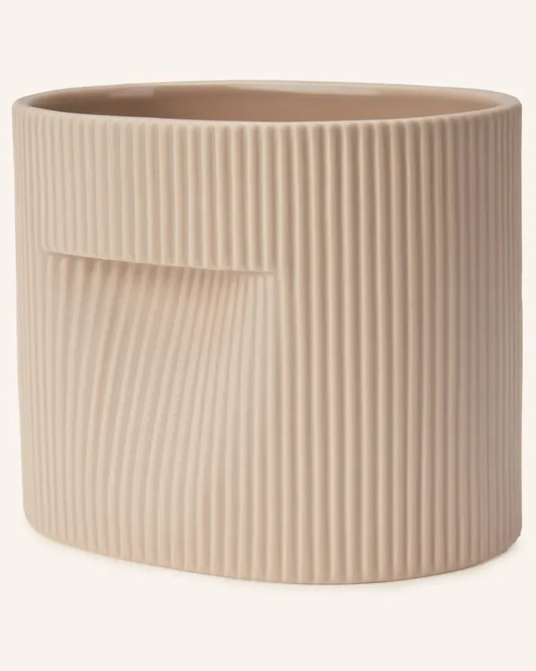 Blumentopf Ridge beige