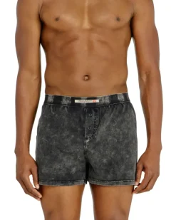 Boxers aus Baumwolle mit Denim-Effekt - Boxershorts - Herren - Grau