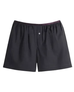 Boxershorts mit Stretchbund - Schwarz