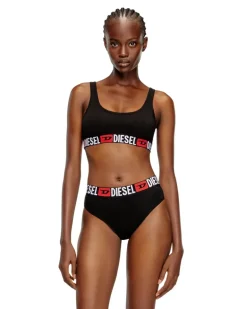 Bralette mit Logoband - BHs - Damen - Schwarz
