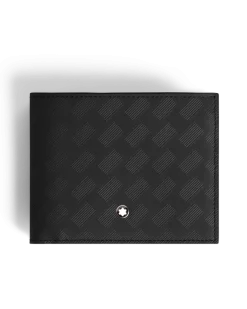 Brieftasche 6 cc aus Extreme Leder - Schwarz / Cayenne - Leder - MB199414 - Brieftaschen