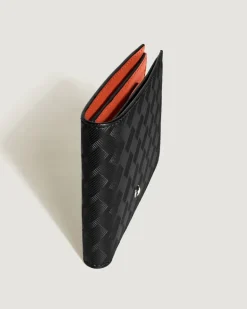 Brieftasche 6 cc aus Extreme Leder - Schwarz / Cayenne - Leder - MB199414 - Brieftaschen
