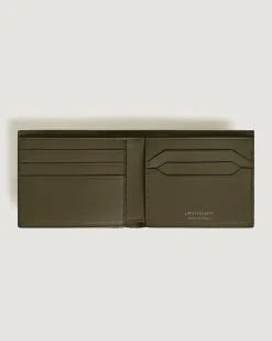 Brieftasche 6 cc aus Extreme Leder - Khaki | Schwarz - Leder - MB222466 - Brieftaschen