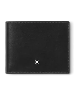 Brieftasche 6 cc aus Meisterstück Leder - Schwarz - Leder - MB198308 - Brieftaschen