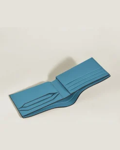 Brieftasche 6 cc aus Meisterstück Leder - Rauchiges Sfumato-Blau - Leder - MB199266 - Brieftaschen