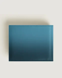 Brieftasche 6 cc aus Meisterstück Leder - Rauchiges Sfumato-Blau - Leder - MB199266 - Brieftaschen
