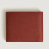 Brieftasche 6 cc aus Sartorial Leder - Red Oak - Leder - MB223011 - Brieftaschen