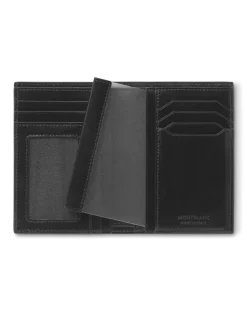 Brieftasche 7 cc mit Ausweisfach aus Meisterstück Leder - Schwarz - Leder - MB198380 - Brieftaschen
