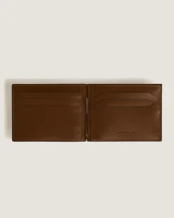 Brieftasche 6 cc mit Geldscheinklammer aus Meisterstück Sfumato-Leder - Sfumato-Braun - Leder - MB220316 - Brieftaschen