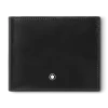 Brieftasche 4 cc mit Münzfach aus Meisterstück Leder - Schwarz - Leder - MB198312 - Münzbörsen