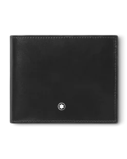 Brieftasche 4 cc mit Münzfach aus Meisterstück Leder - Schwarz - Leder - MB198312 - Münzbörsen