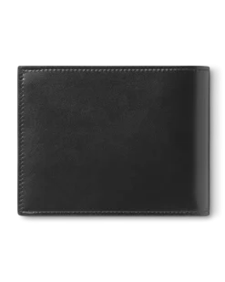 Brieftasche 6 cc mit 2 Sichtfächern aus Meisterstück Leder - Schwarz - Leder - MB198314 - Brieftaschen