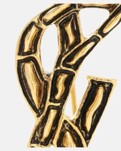 Brosche Opyum YSL opyum Gold