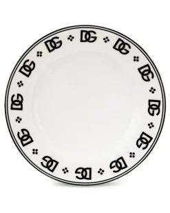 Brotteller aus Porzellan (2er-Set) - Weiß