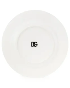 Brotteller aus Porzellan (2er-Set) - Weiß
